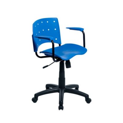Cadeira Executiva para Hotel em Polipropileno CD240 - Azul